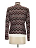 Tahari by ASL Chevron-herringbone Burgundy Blazer Size 4 - photo 2