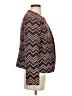 Tahari by ASL Chevron-herringbone Burgundy Blazer Size 4 - photo 4