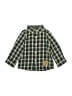 IKKS 100% Cotton Plaid Green Long Sleeve Button-Down Shirt 9-12 MO / 12 MO - photo 1