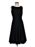 Calvin Klein Solid Black Cocktail Dress Size 4 - photo 1