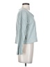 Zara Teal Long Sleeve Top Size S - photo 4