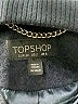 Topshop Black Coat Size 2 - photo 6