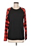 Unbranded Plaid Black Long Sleeve T-Shirt Size M - photo 1