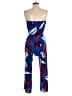 Express Graphic Blue Jumpsuit Size XXS - photo 2