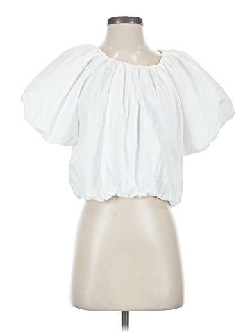 MNG Short Sleeve Blouse (view 1)