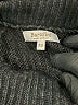 Bartoli Color Block Gray Turtleneck Sweater Size XS - photo 7