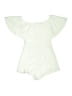 Rare London Solid Ivory White Romper Size 2 - photo 2