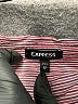 Express Stripes Burgundy Long Sleeve Blouse Size XS - photo 7