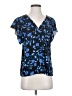 Rebecca Taylor 100% Silk Blue Blouse Size 4 - photo 1