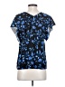 Rebecca Taylor 100% Silk Blue Blouse Size 4 - photo 2