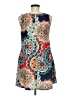 Unbranded Paisley Blue Casual Dress Size M - photo 2