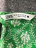 Zara Ivory Green Long Sleeve Blouse Size XS - photo 7