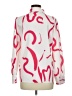 Unbranded Print Ivory Long Sleeve Blouse Size M - photo 2