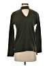 1.State Solid Green Long Sleeve T-Shirt Size XS - photo 1
