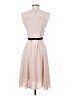 BCBGMAXAZRIA 100% Polyester Solid Tan Cocktail Dress Size XS - photo 2
