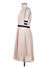 BCBGMAXAZRIA 100% Polyester Solid Tan Cocktail Dress Size XS - photo 5
