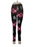 Assorted Brands Hearts Black Leggings One size - photo 2