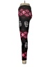 Assorted Brands Hearts Black Leggings One size - photo 5