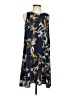 Halogen 100% Polyester Print Blue Casual Dress Size S - photo 1
