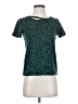 n:Philanthropy 100% Cotton Animal Print Teal Short Sleeve T-Shirt Size XS - photo 1