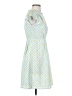 Jason Wu for Target 100% Polyester Argyle Blue Casual Dress Size 2 - photo 4