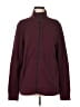 Apt. 9 Solid Burgundy Track Jacket Size M - photo 1