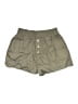 Shein Solid Green Shorts Size 8 - 10 - photo 1