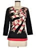 J. McLaughlin Black 3/4 Sleeve Top Size M - photo 1