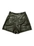 Sundays 100% Polyurethane Metallic Green Skort Size Med (2) - photo 2