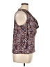 Nine West 100% Polyester Animal Print Brown Sleeveless Blouse Size XL - photo 4