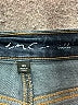 Inc Denim Solid Blue Jeans Size 14s - photo 4
