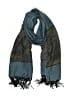 Unbranded Paisley Teal Blue Scarf One size - photo 1