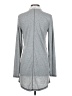 Mystree Silver Long Sleeve Blouse Size S - photo 2