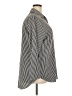 Unbranded 100% Polyester Stripes Silver 3/4 Sleeve Blouse Size 2X - photo 4