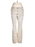 L.e.i. Animal Print Ivory Jeans Size 11 - photo 1