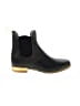 J.Crew Black Green Ankle Boots Size 7 - photo 1