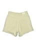 Zara Solid Yellow Khaki Shorts Size 6 - photo 2