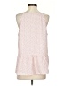 Staccato 100% Polyester Pink Sleeveless Blouse Size S - photo 2