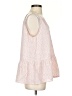 Staccato 100% Polyester Pink Sleeveless Blouse Size S - photo 4