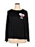 Unbranded 100% Polyester Black Long Sleeve T-Shirt Size 3X - photo 1