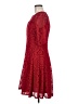 Rabbit Rabbit Rabbit Designs 100% Polyester Red Cocktail Dress Size M - photo 5