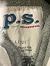 P.S. From Aeropostale 100% Polyester Gray Pullover Hoodie Size 12 - photo 3