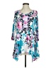 Honeyme Blue 3/4 Sleeve Blouse Size S - photo 1