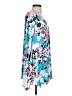 Honeyme Blue 3/4 Sleeve Blouse Size S - photo 4