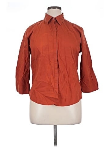 Faconnable 3/4 Sleeve Button-Down Shirt (view 1)