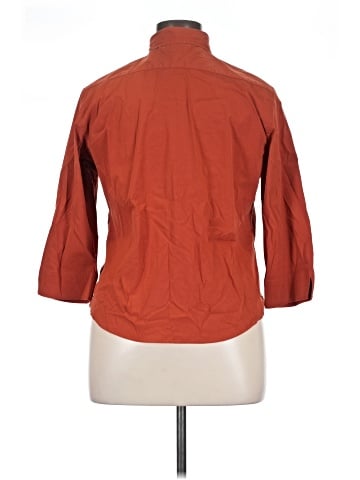 Faconnable 3/4 Sleeve Button-Down Shirt (view 2)