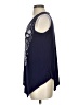 SJS Blue Sleeveless Blouse Size S - photo 5