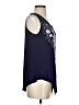 SJS Blue Sleeveless Blouse Size S - photo 4