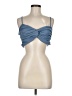 Shein 100% Polyester Blue Tank Top Size 6 - photo 1