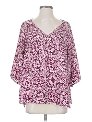 Renee C. 3/4 Sleeve Blouse (view 1)